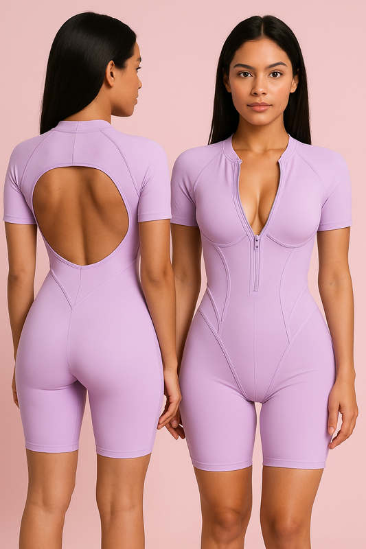Seamless Hip-Lifting Yoga Bodysuit