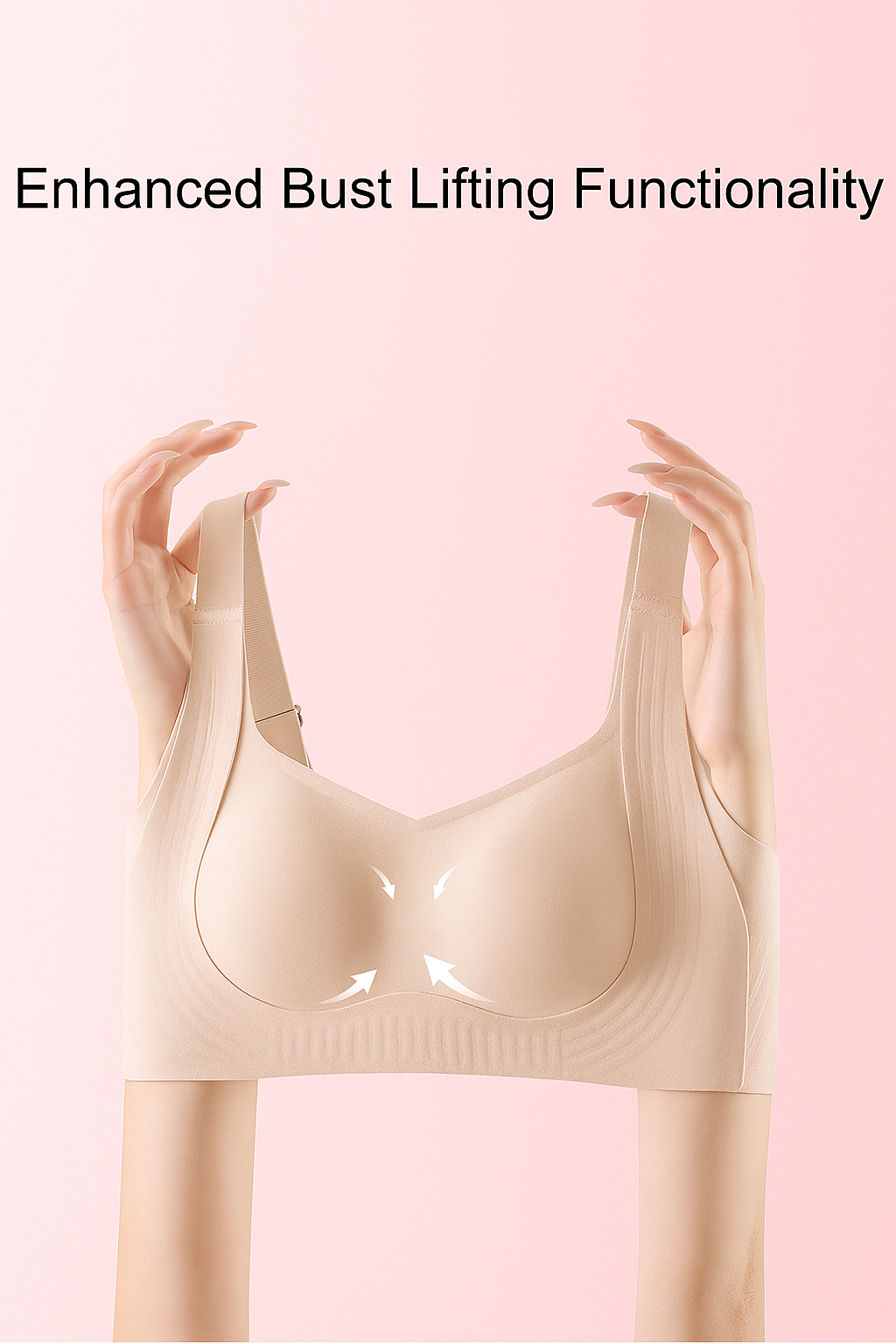 Push-Up Minimizer Bra