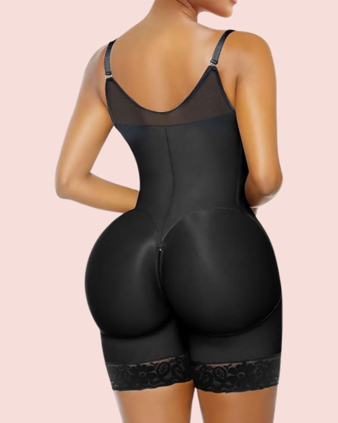 Body Shaper with Zipper Crotch