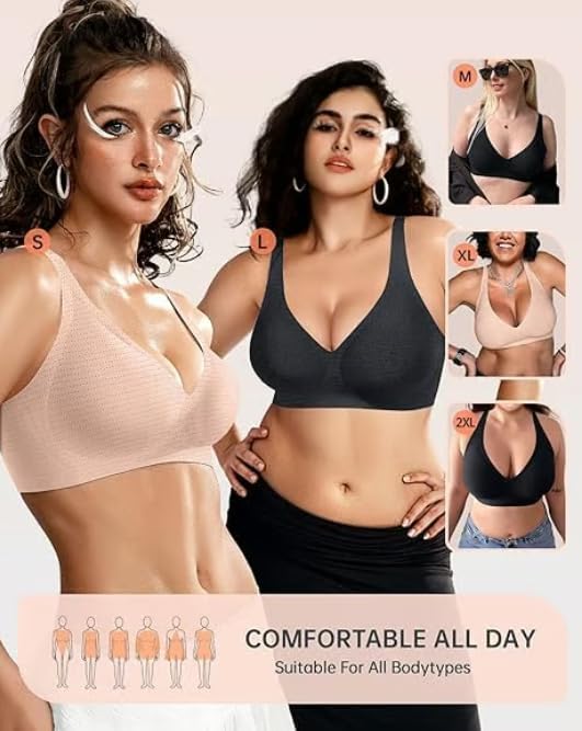 Jelly Wireless Womens Bra