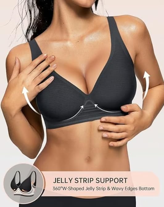 Jelly Wireless Womens Bra
